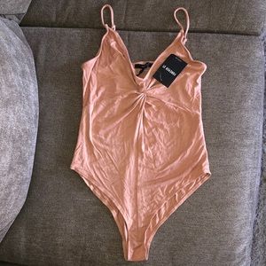 Forever 21 front knot body suit
